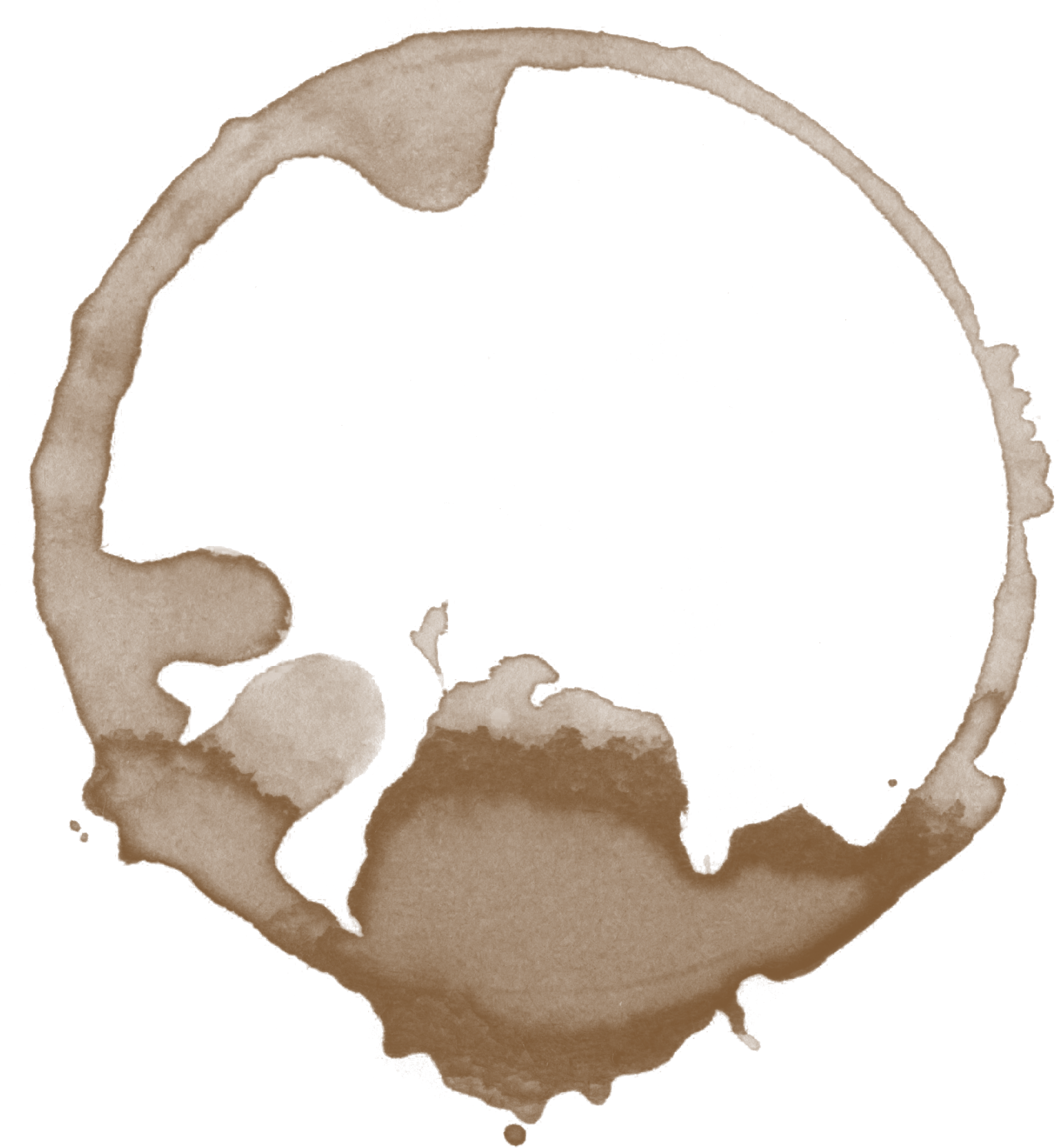 Coffee stain