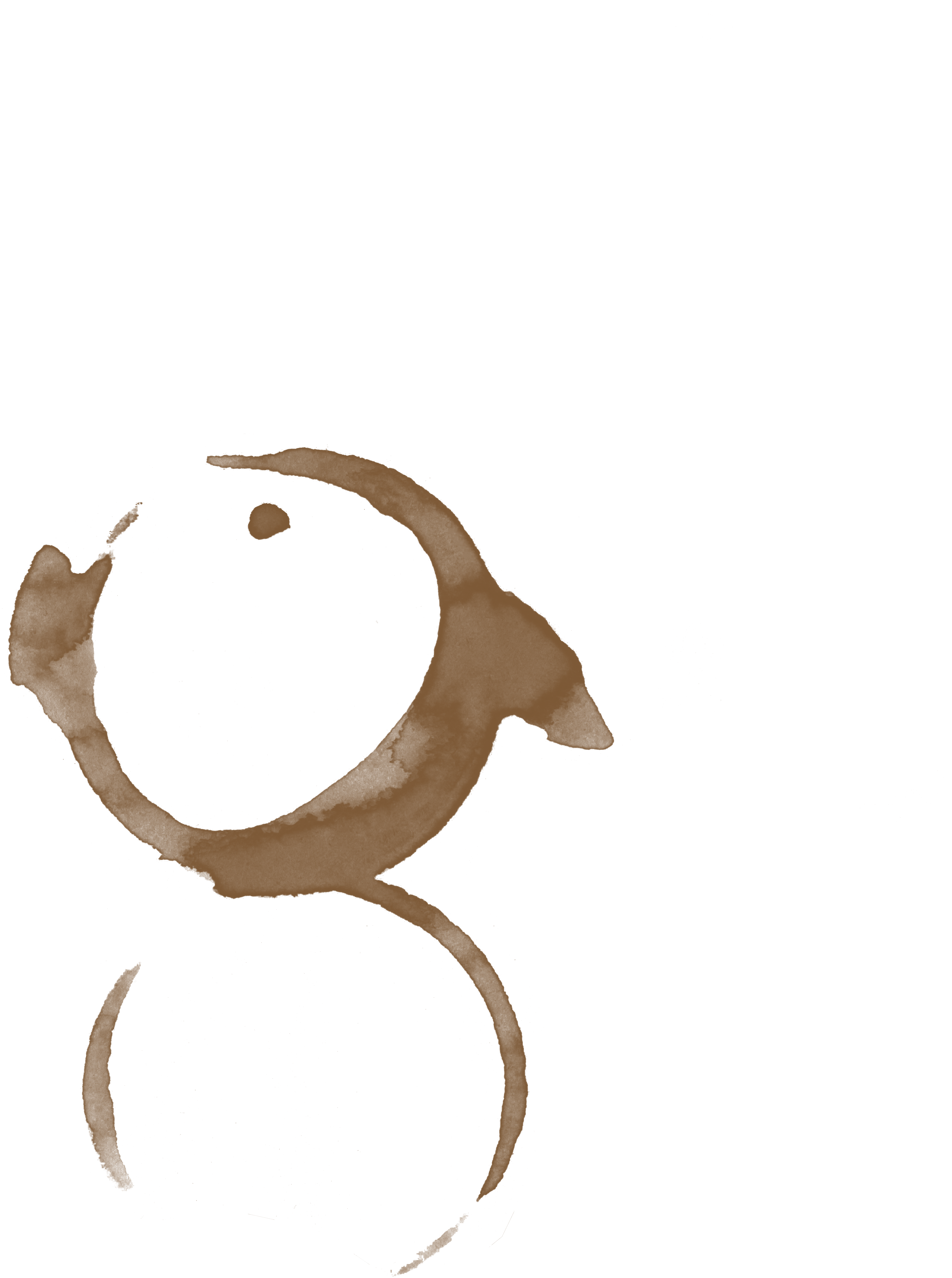Coffee stain