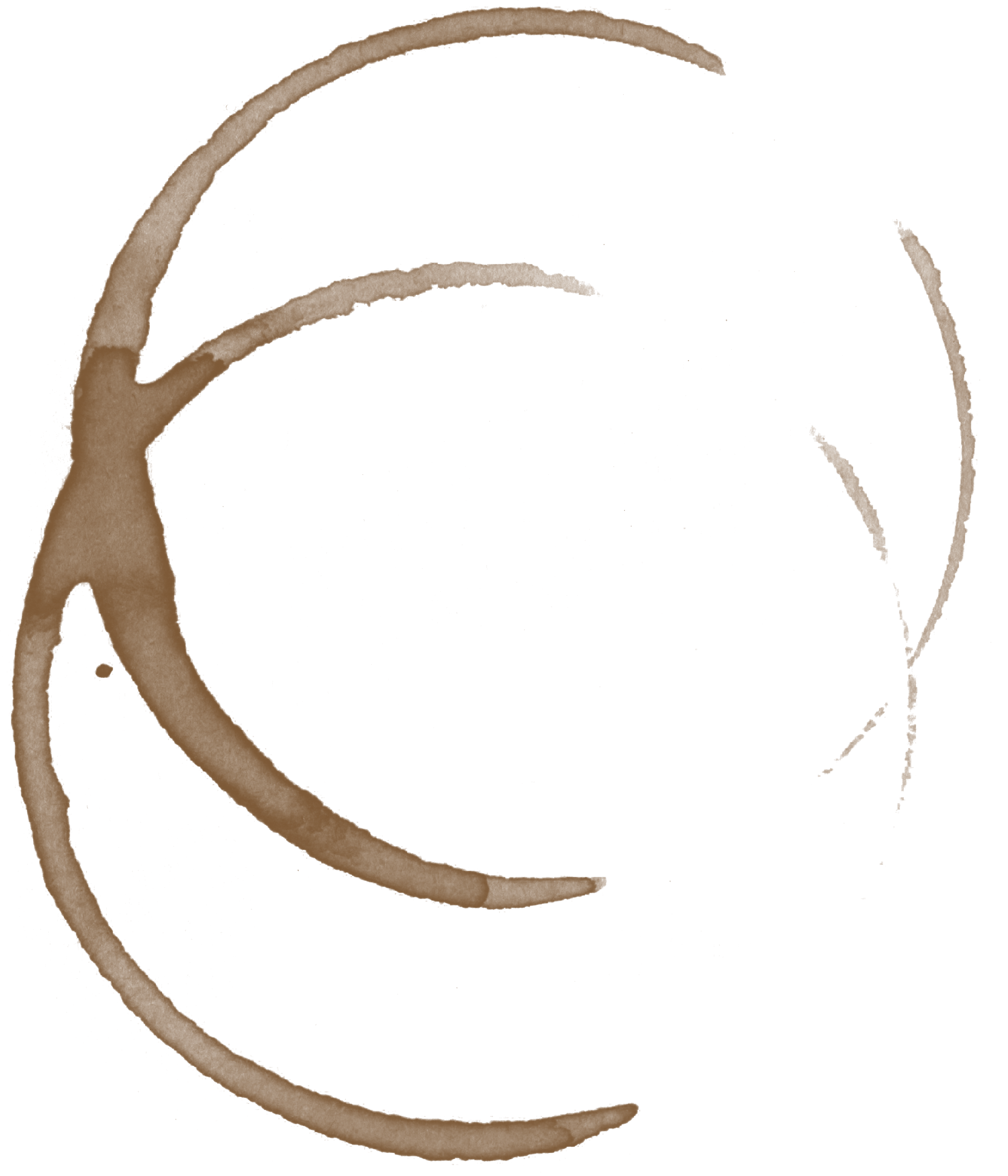 Coffee stain