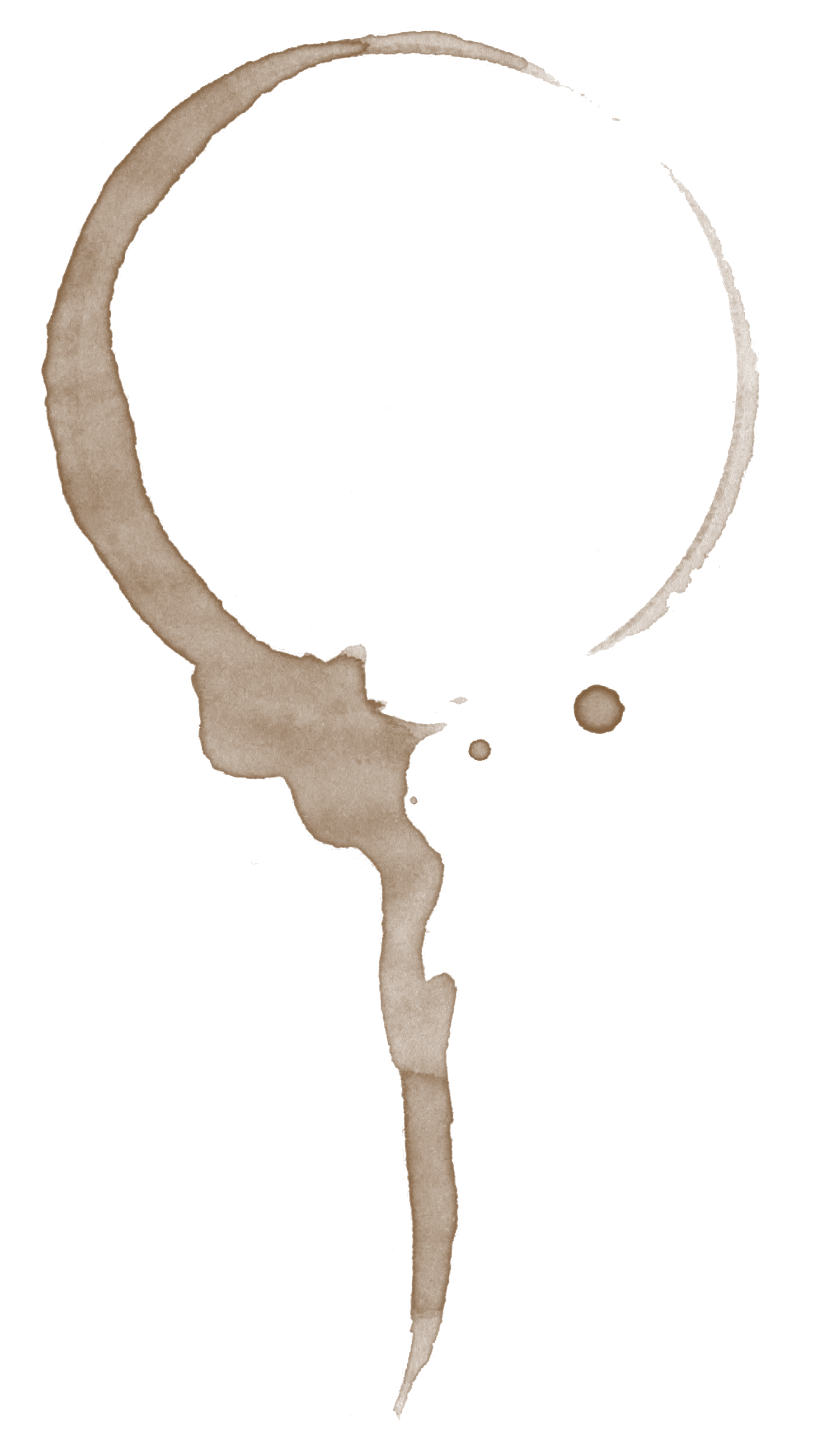 Coffee stain